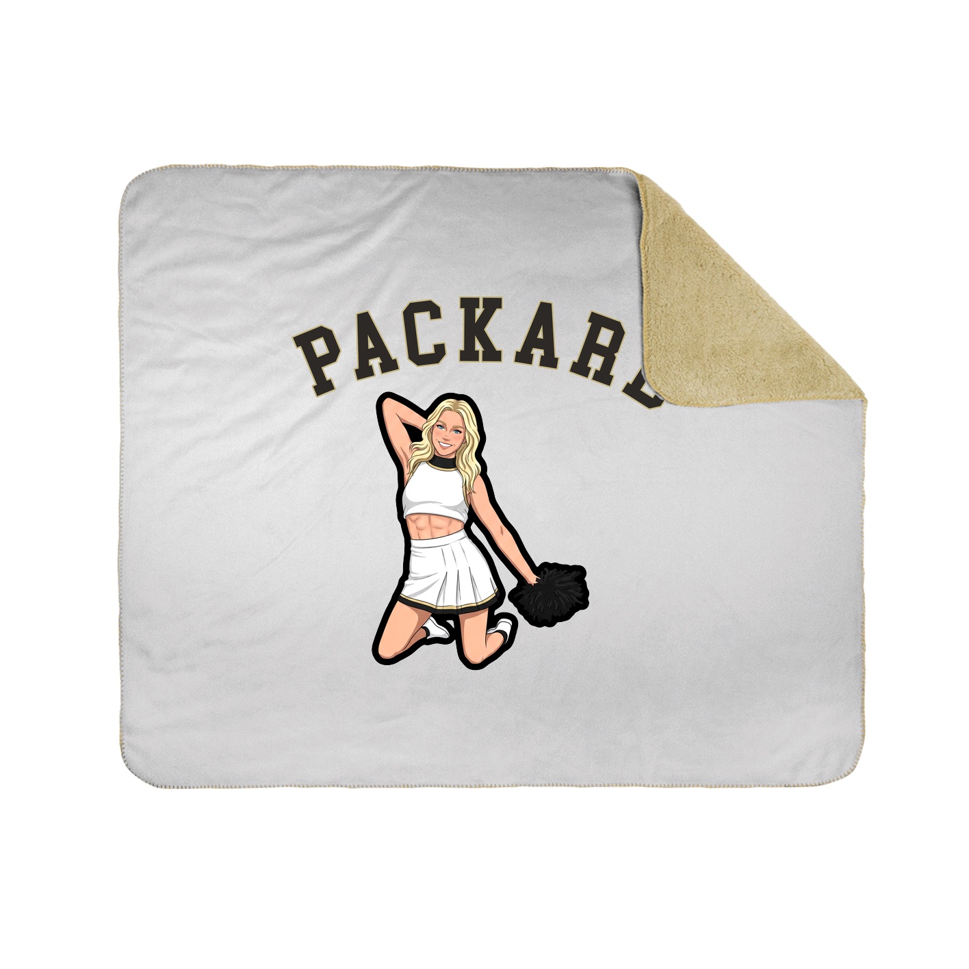 Throw Blanket — Shirsey Arch in White