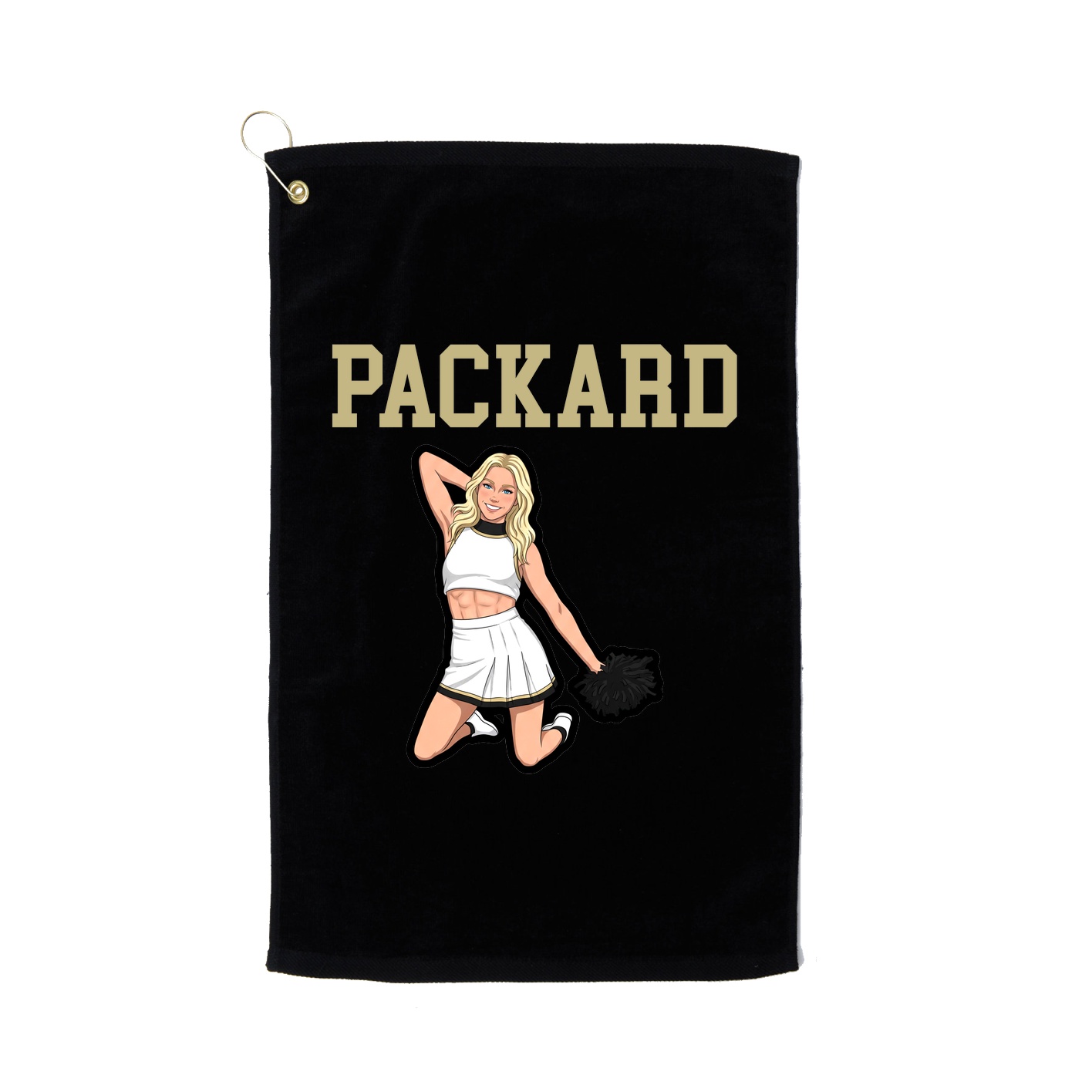 Golf Towel — Shirsey in Black