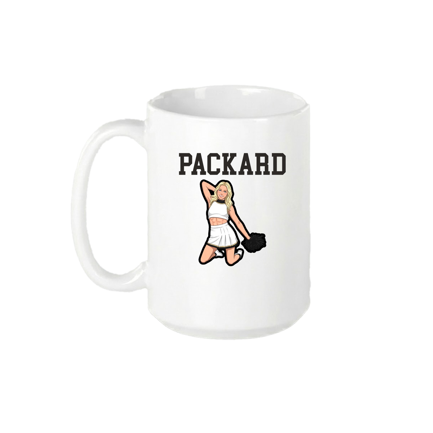 15oz Coffee Mug — Shirsey in White