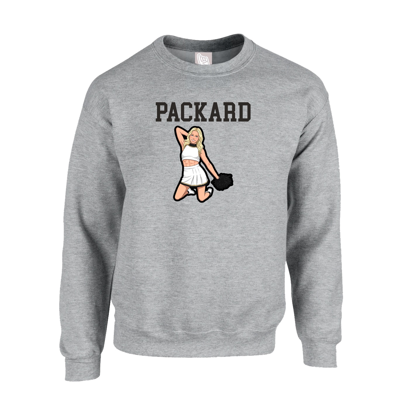 Fleece Crew — Shirsey in Grey