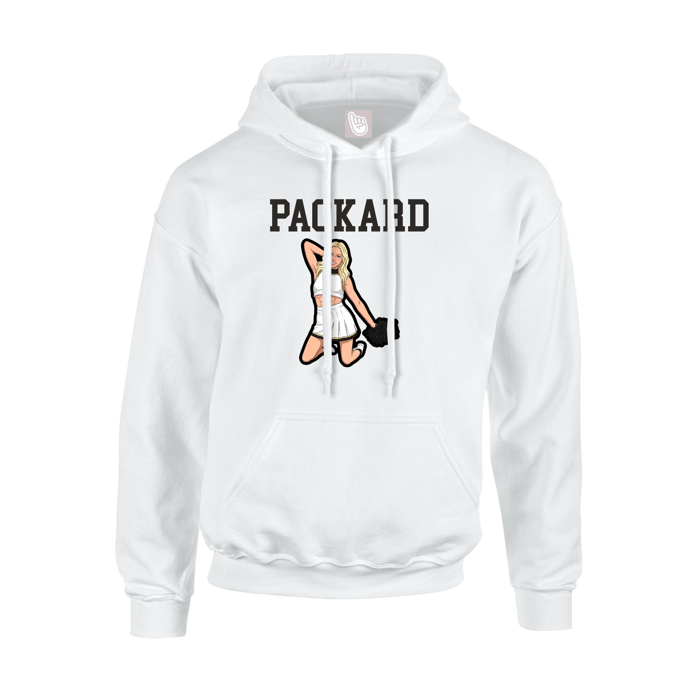 Youth Hoodie — Shirsey in White