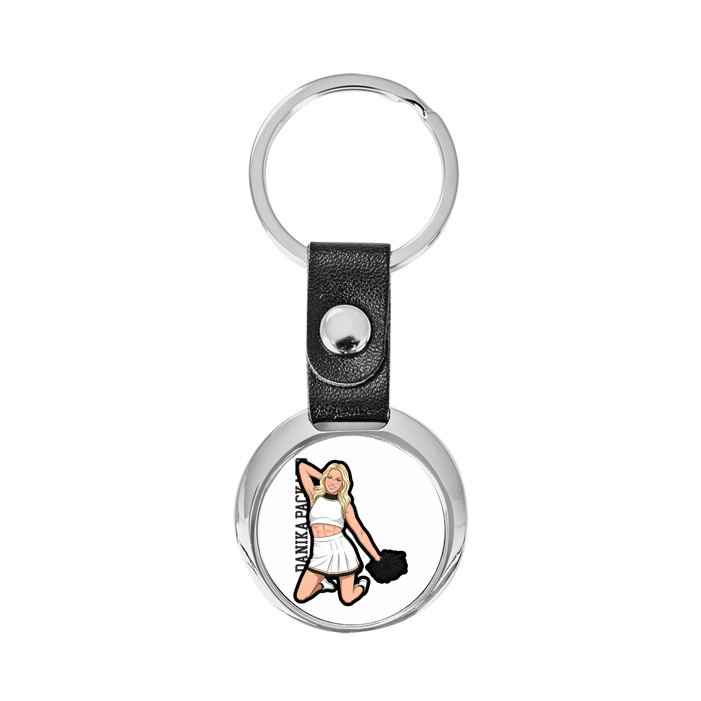 Key Chain — Name Vertical in Classic