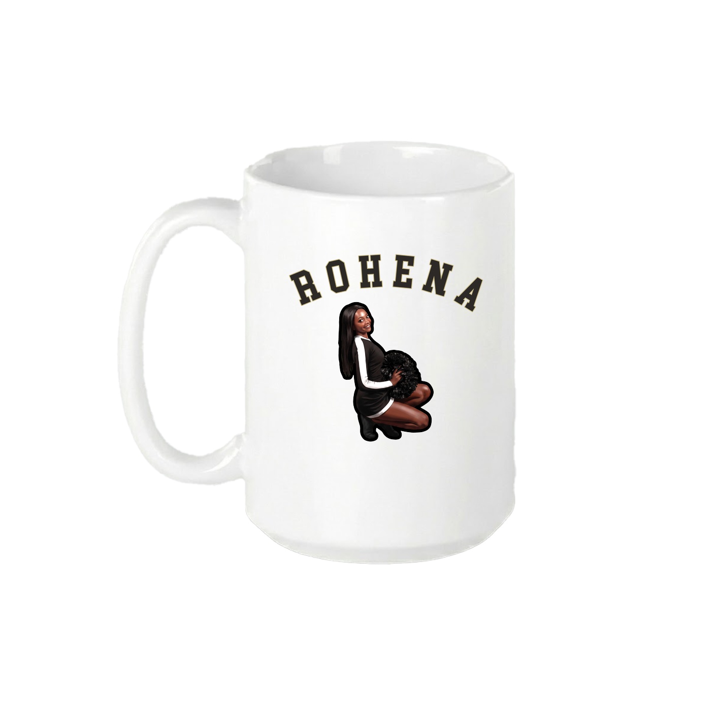 15oz Coffee Mug — Shirsey Arch in White