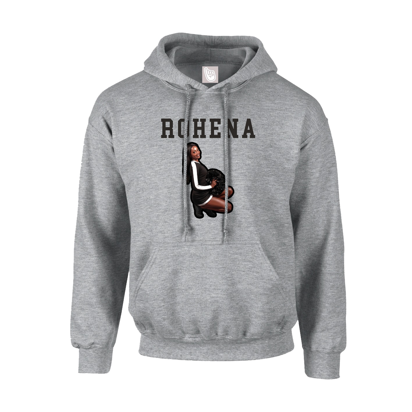 Hoodie — Shirsey in Grey
