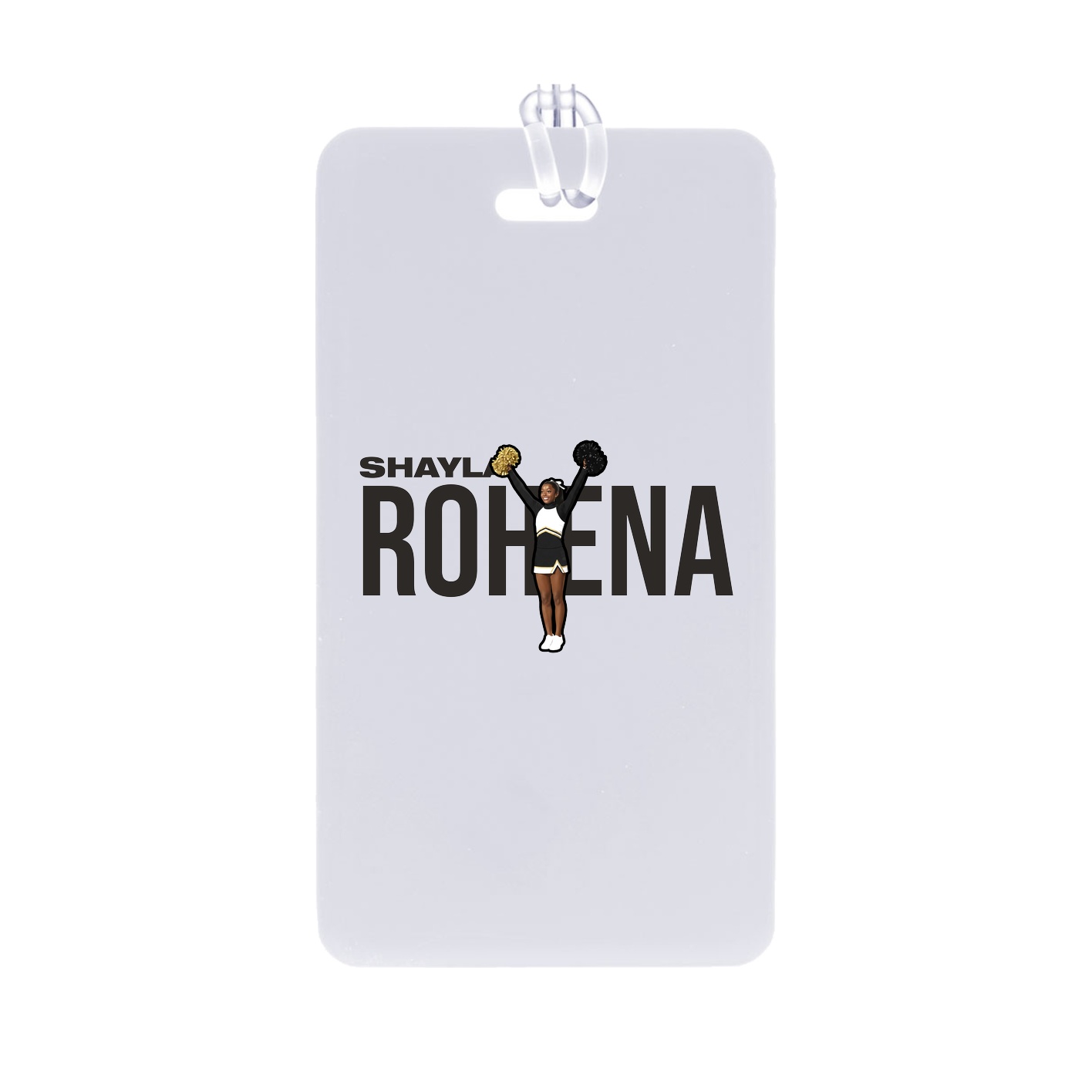 Bag Tag — Player Name in Classic