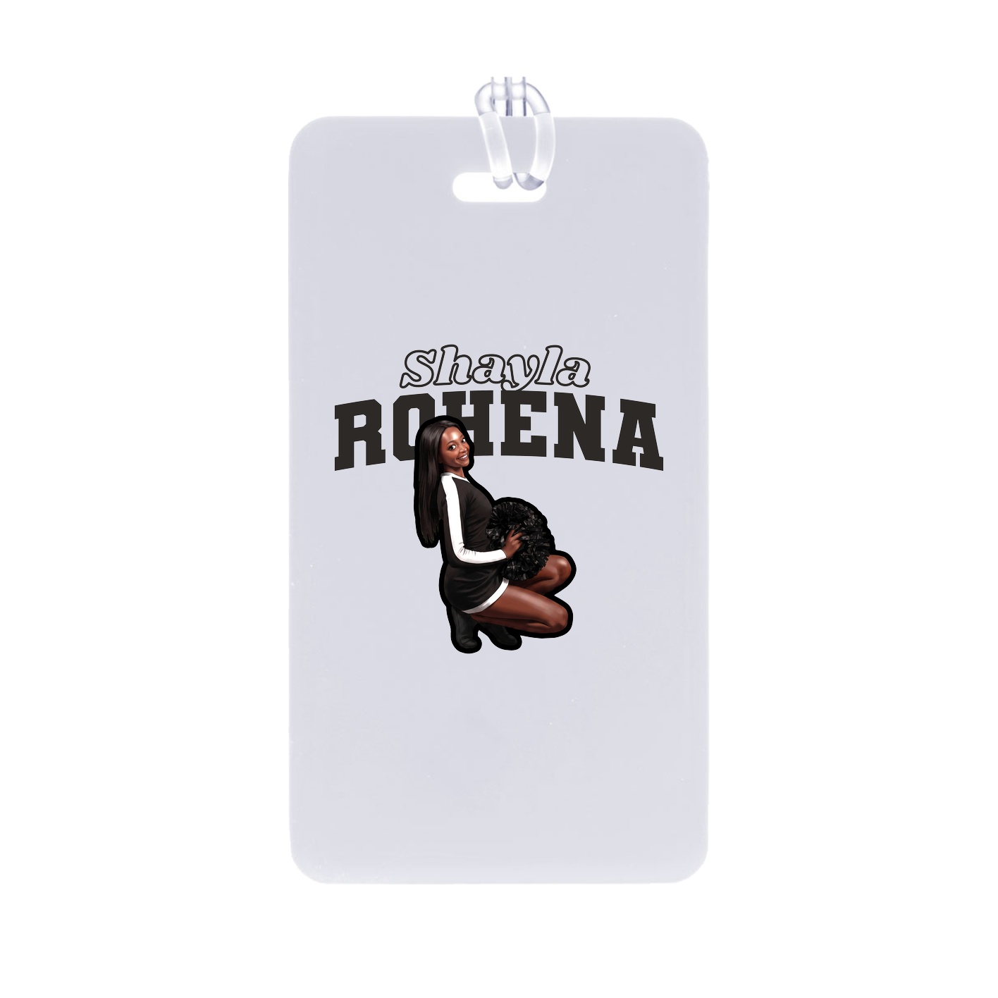 Bag Tag — Name Arch in Classic