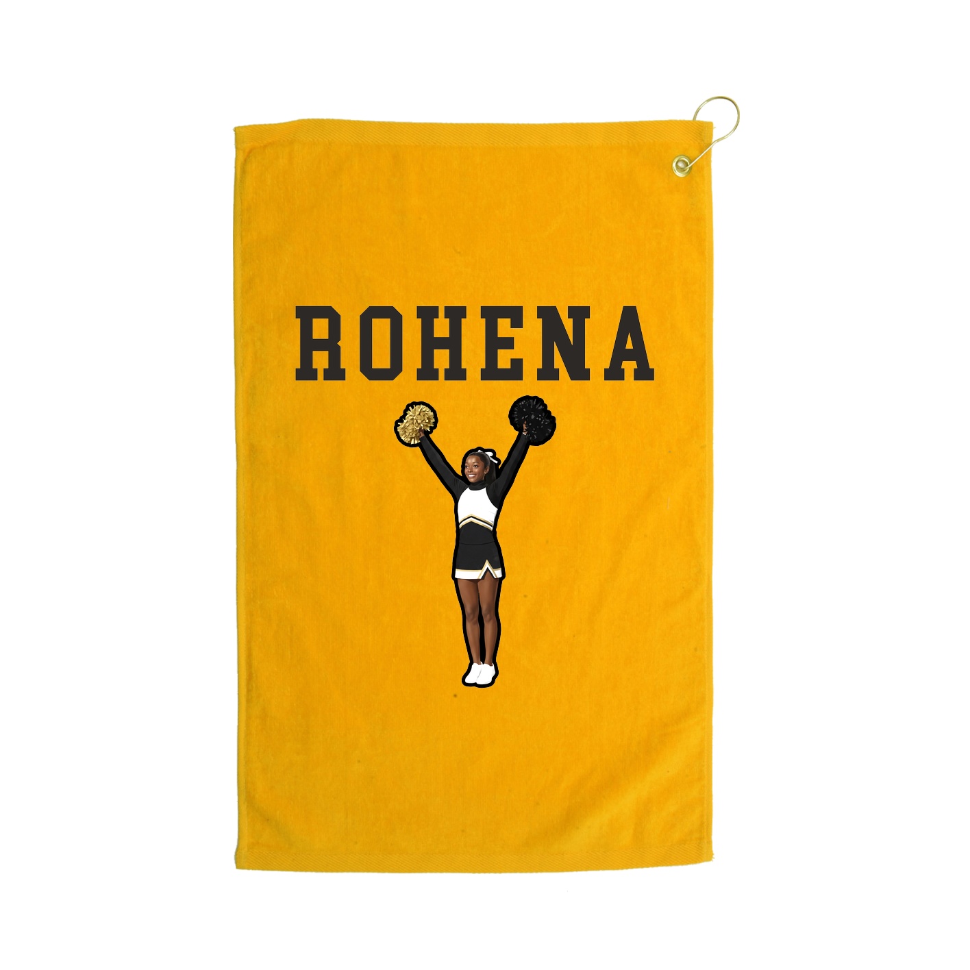 Golf Towel — Shirsey in Gold