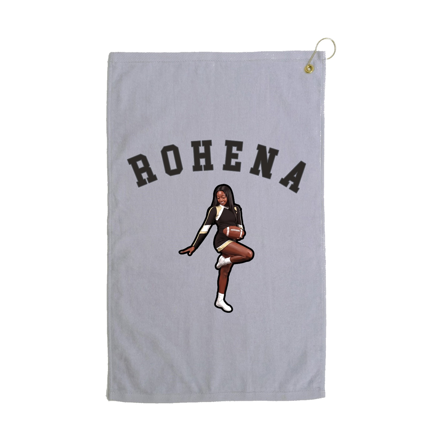 Golf Towel — Shirsey Arch in Grey