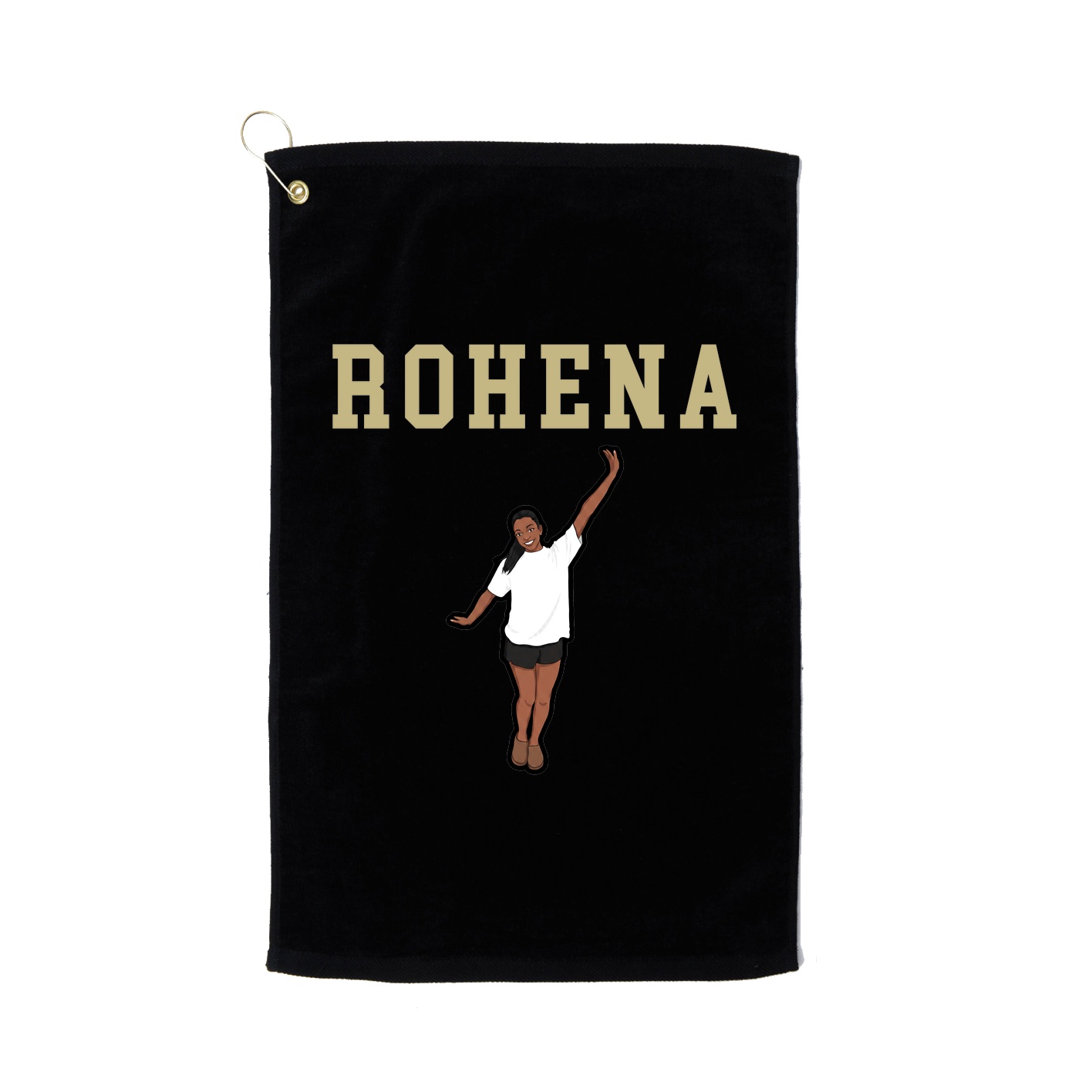 Golf Towel — Shirsey in Black