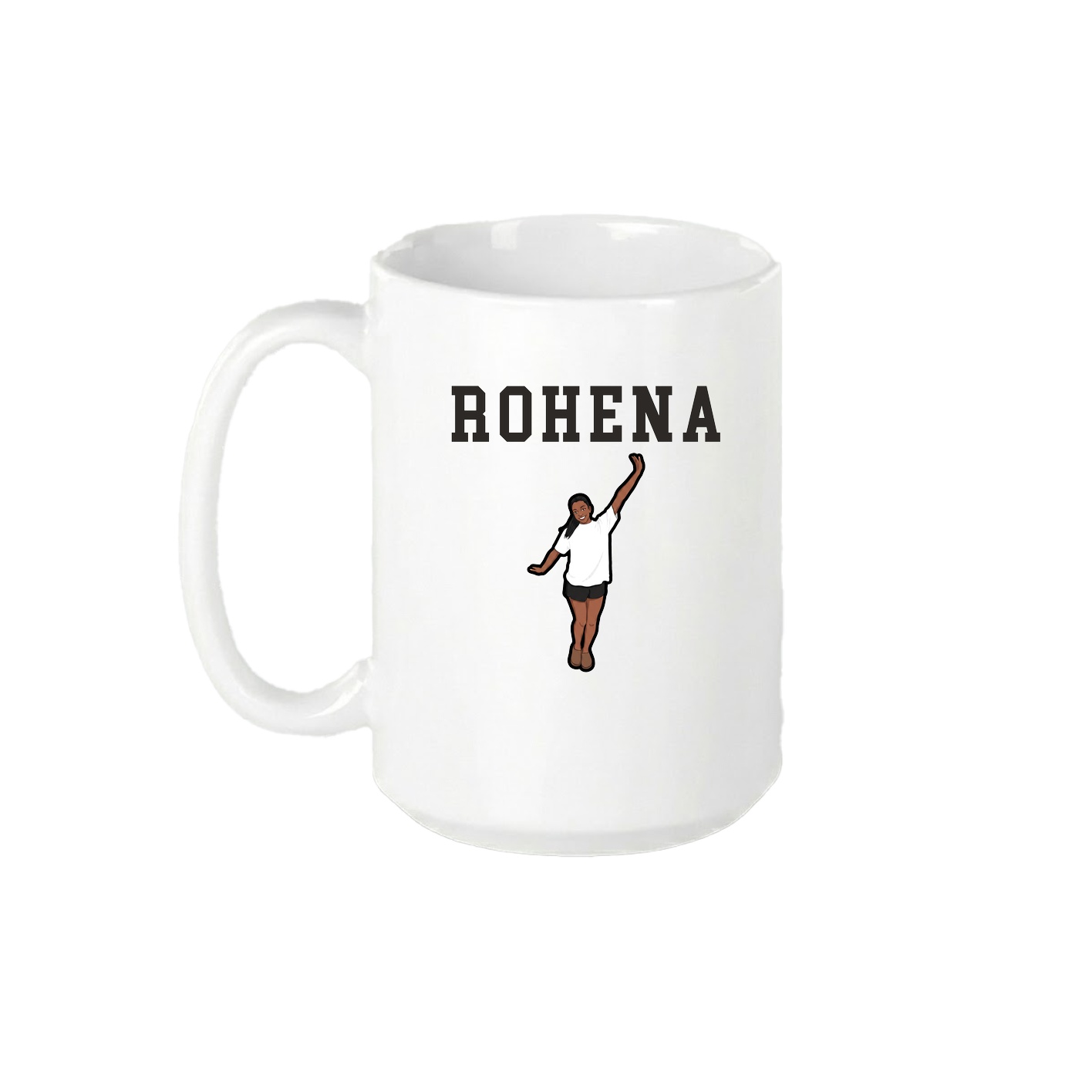 15oz Coffee Mug — Shirsey in White