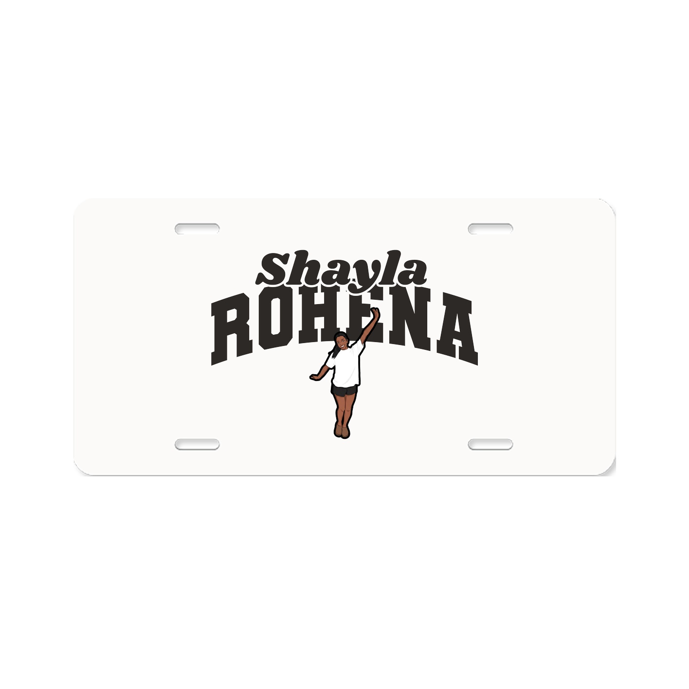 License Plate — Signature Arch in Classic