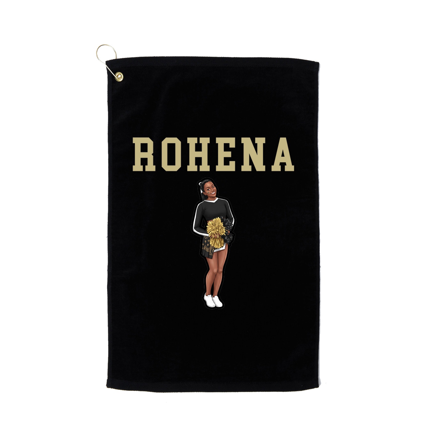 Golf Towel — Shirsey in Black