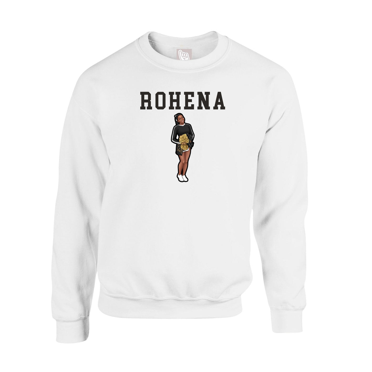 Fleece Crew — Shirsey in White