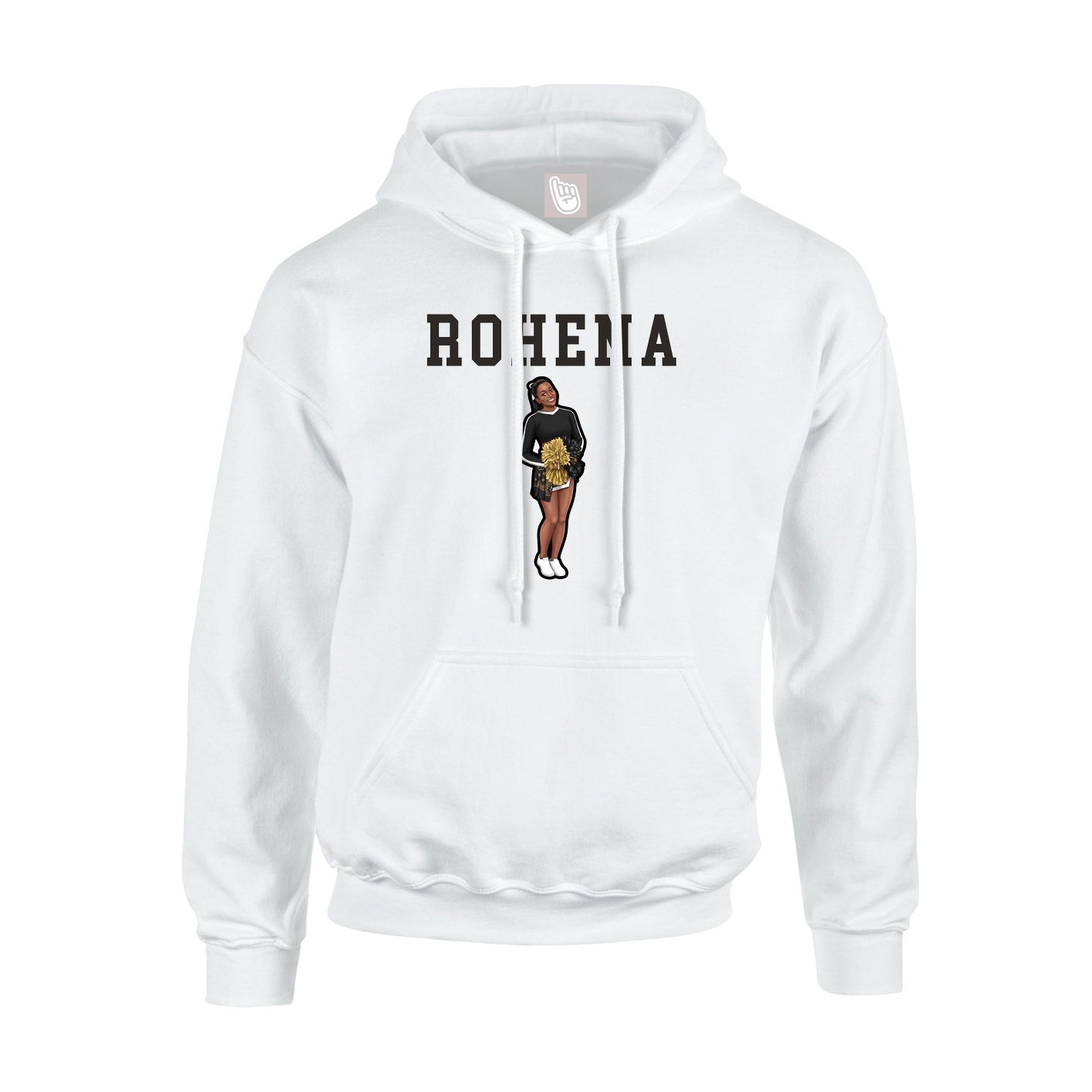 Youth Hoodie — Shirsey in White