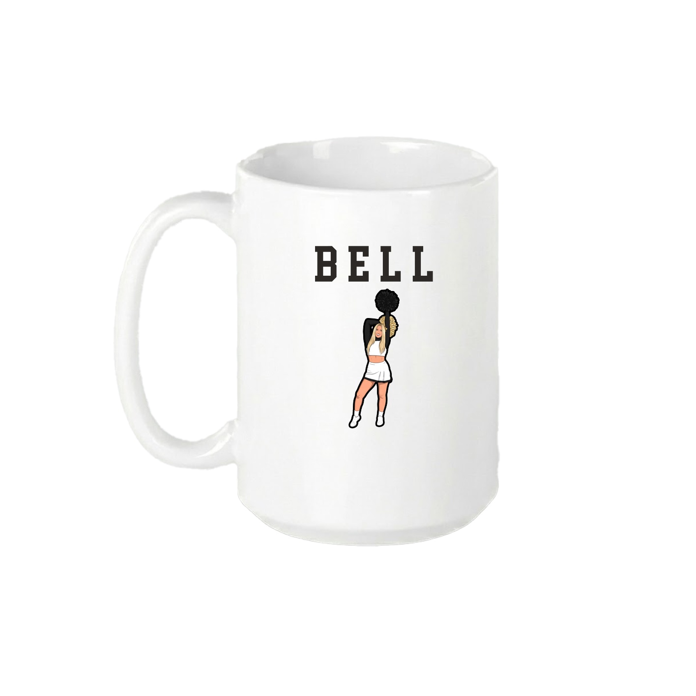 15oz Coffee Mug — Shirsey in White