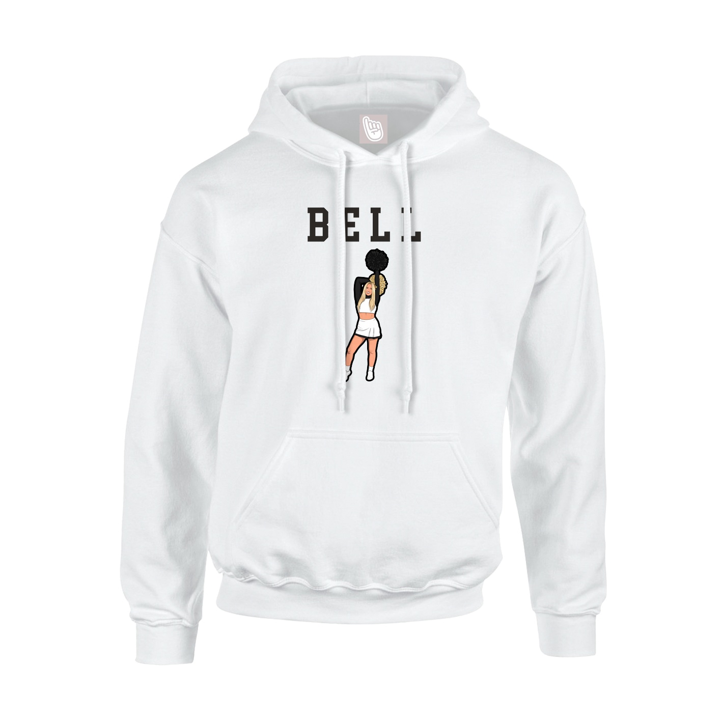 Youth Hoodie — Shirsey in White