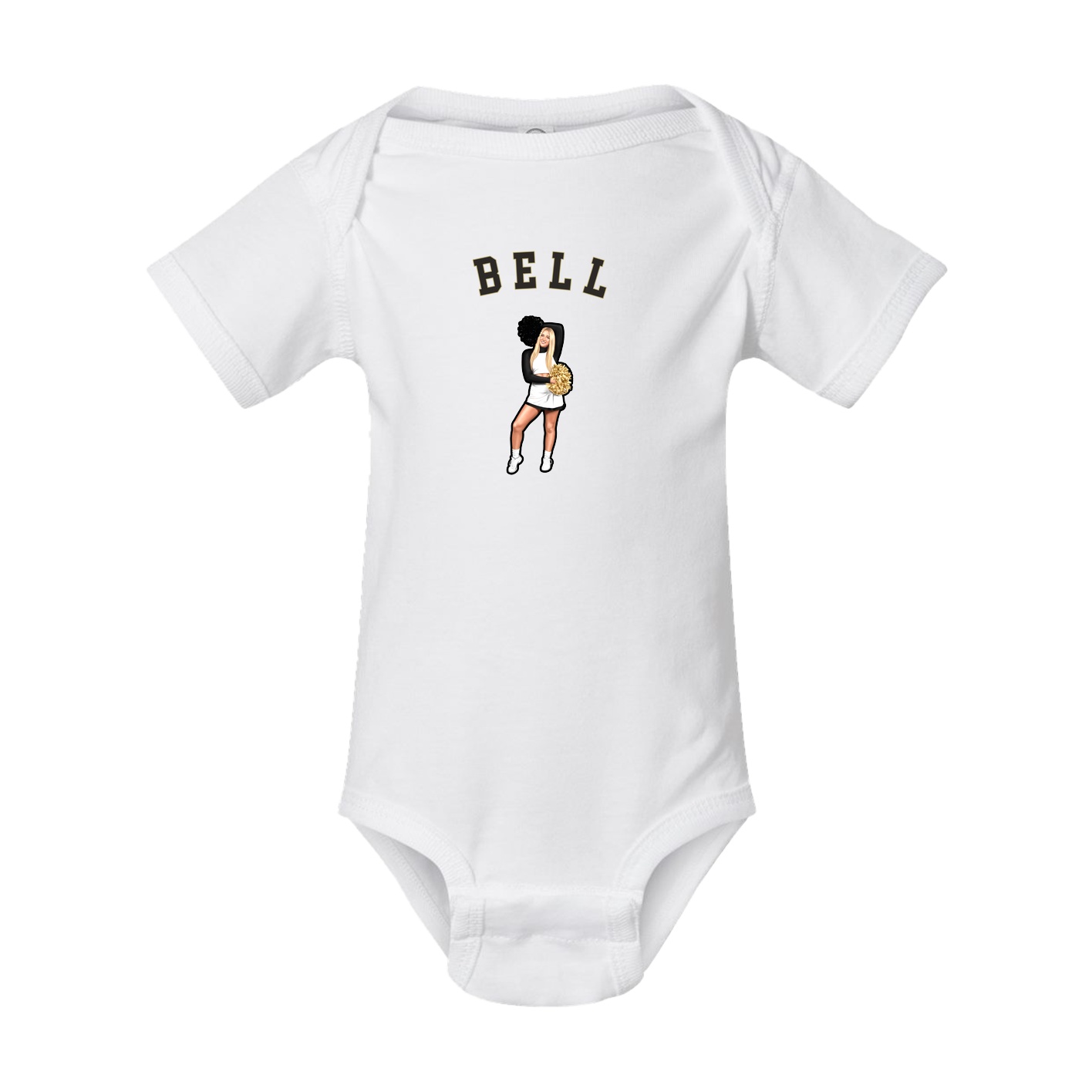 Baby Onesie — Shirsey Arch in White