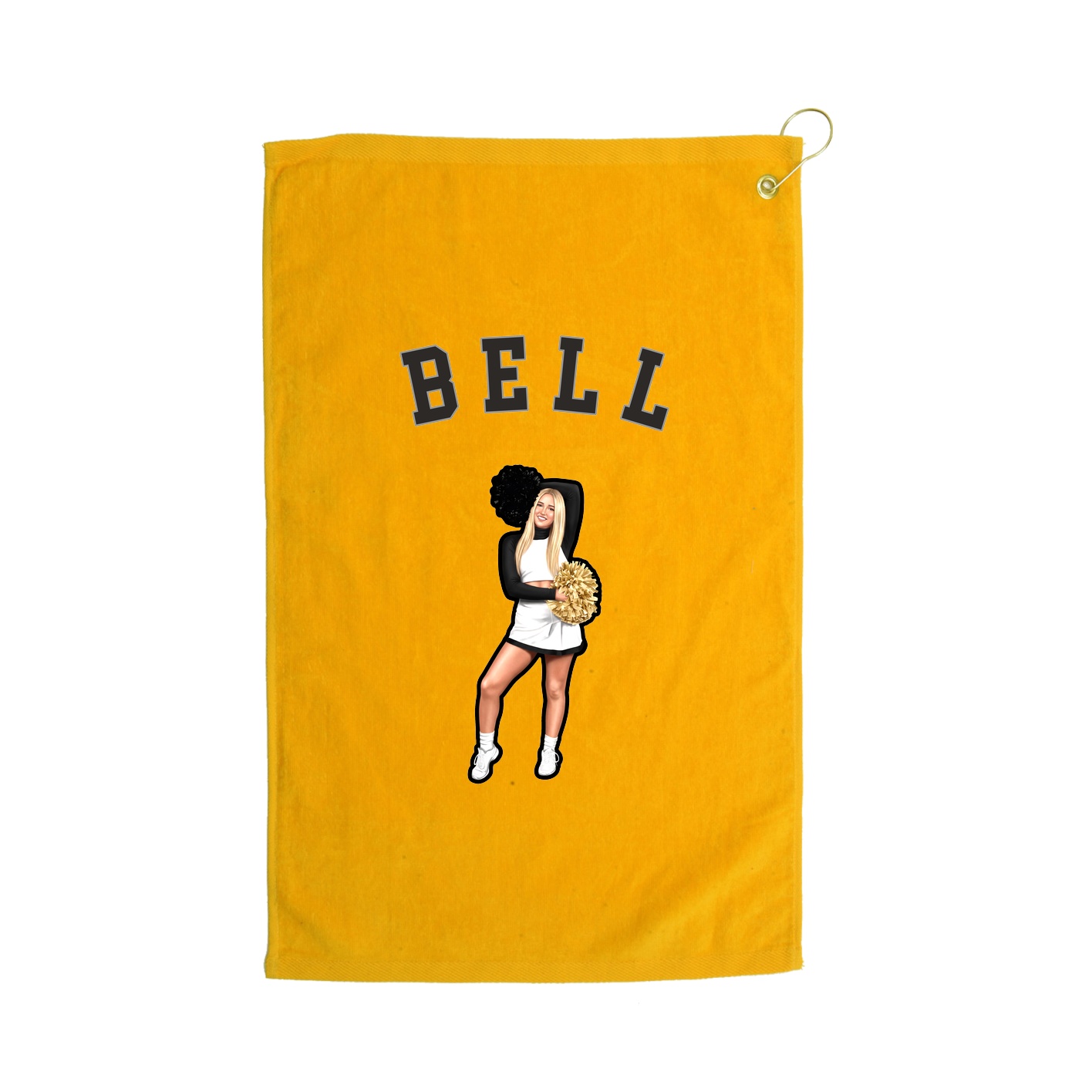 Golf Towel — Shirsey Arch in Gold