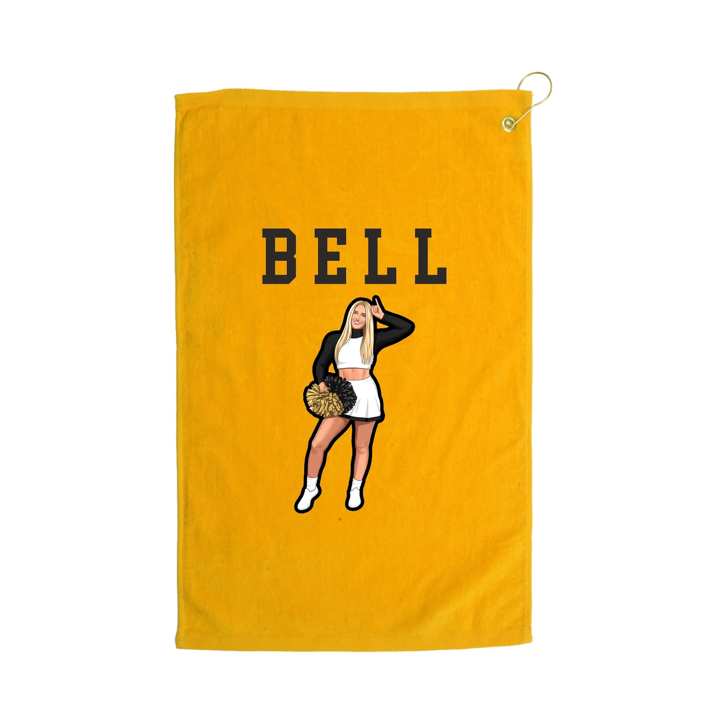 Golf Towel — Shirsey in Gold