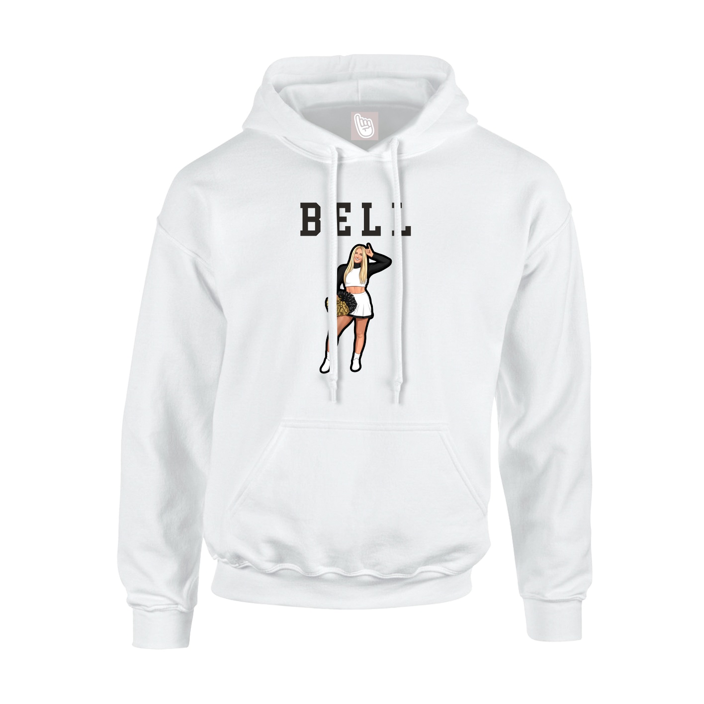 Youth Hoodie — Shirsey in White
