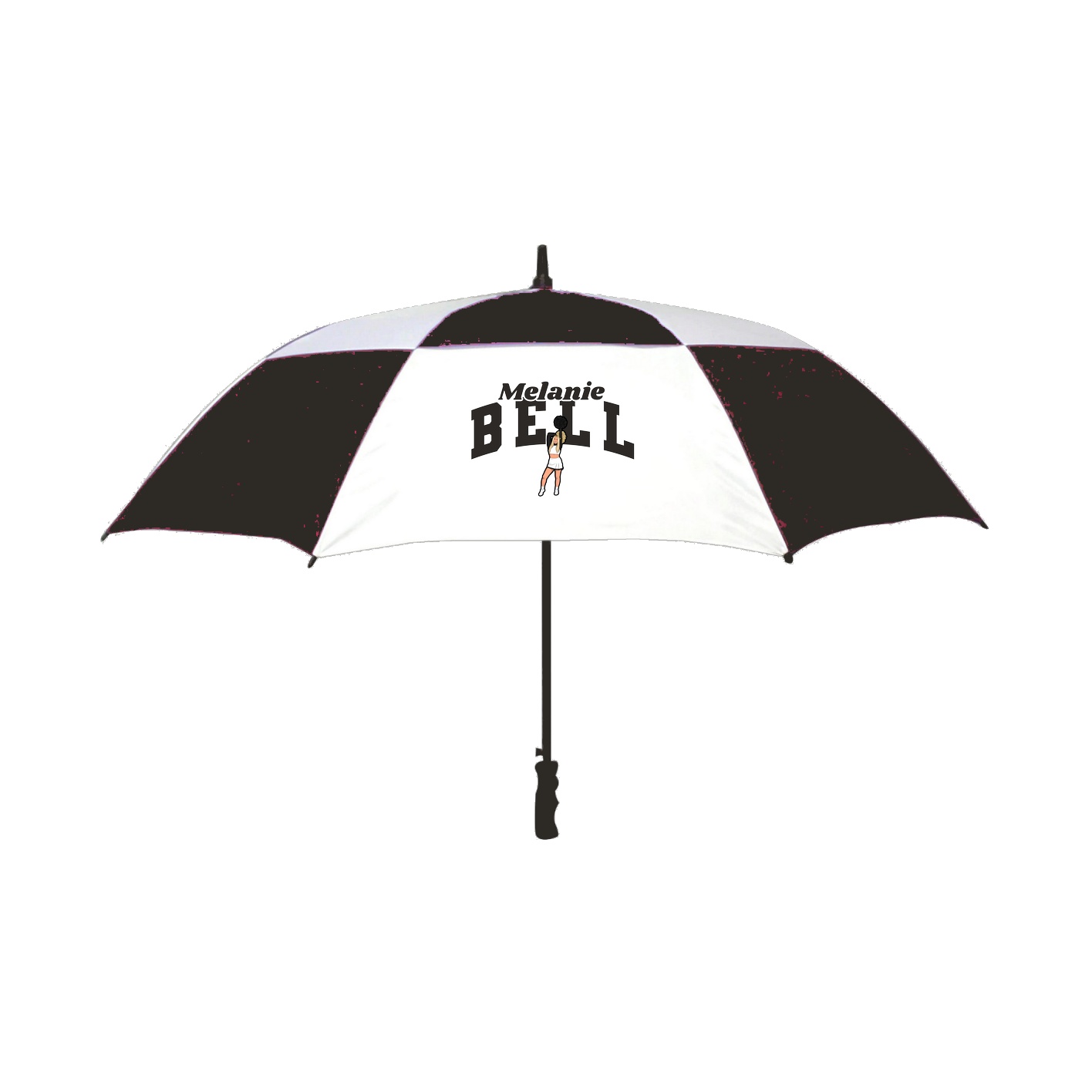 Golf Umbrella — Signature Arch in Black