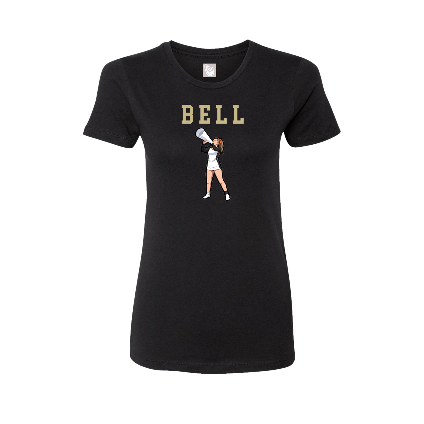 Fitted Women's Tee — Shirsey in Black