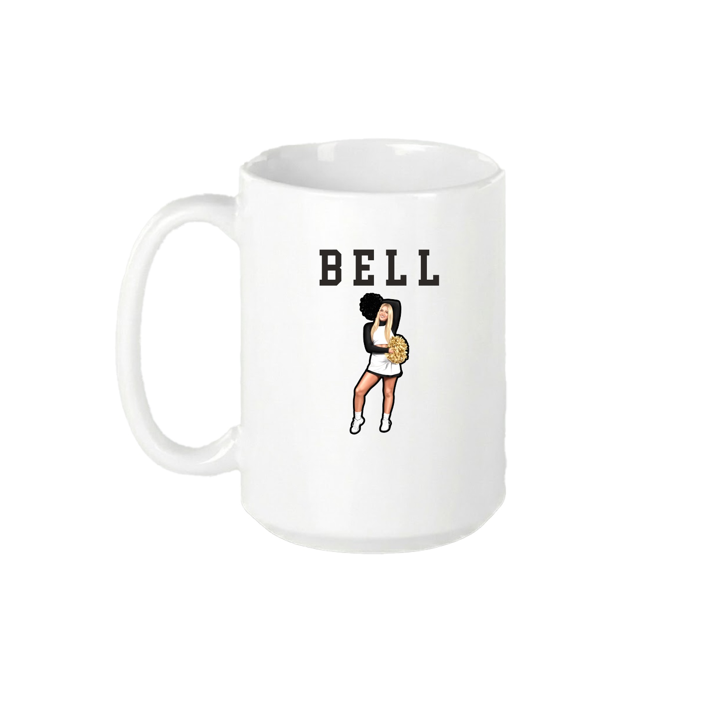 15oz Coffee Mug — Shirsey in White