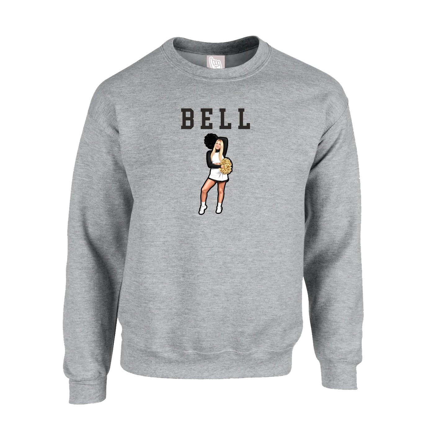 Fleece Crew — Shirsey in Grey