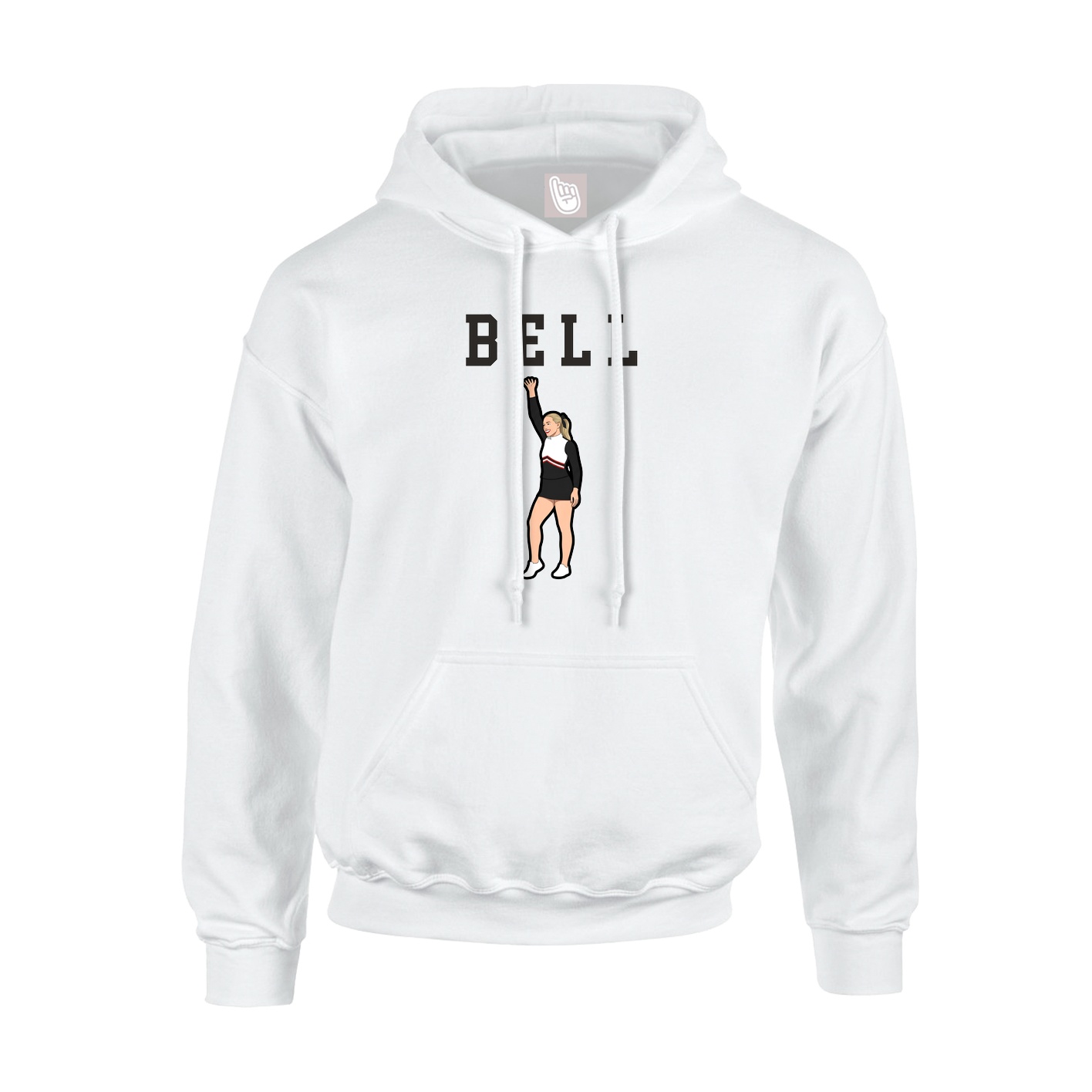 Hoodie — Shirsey in White