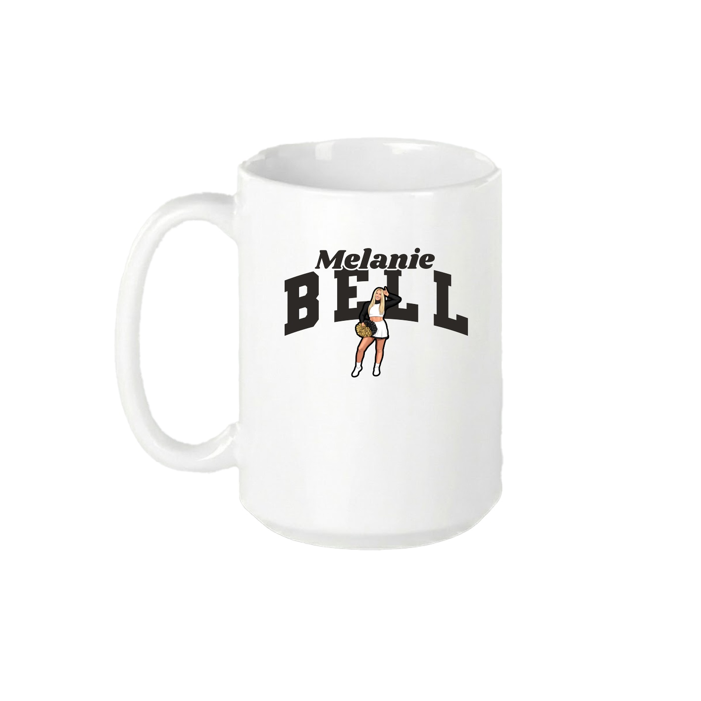 15oz Coffee Mug — Signature Arch in White