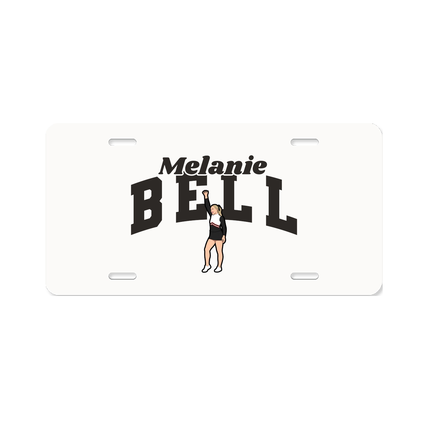 License Plate — Signature Arch in Classic