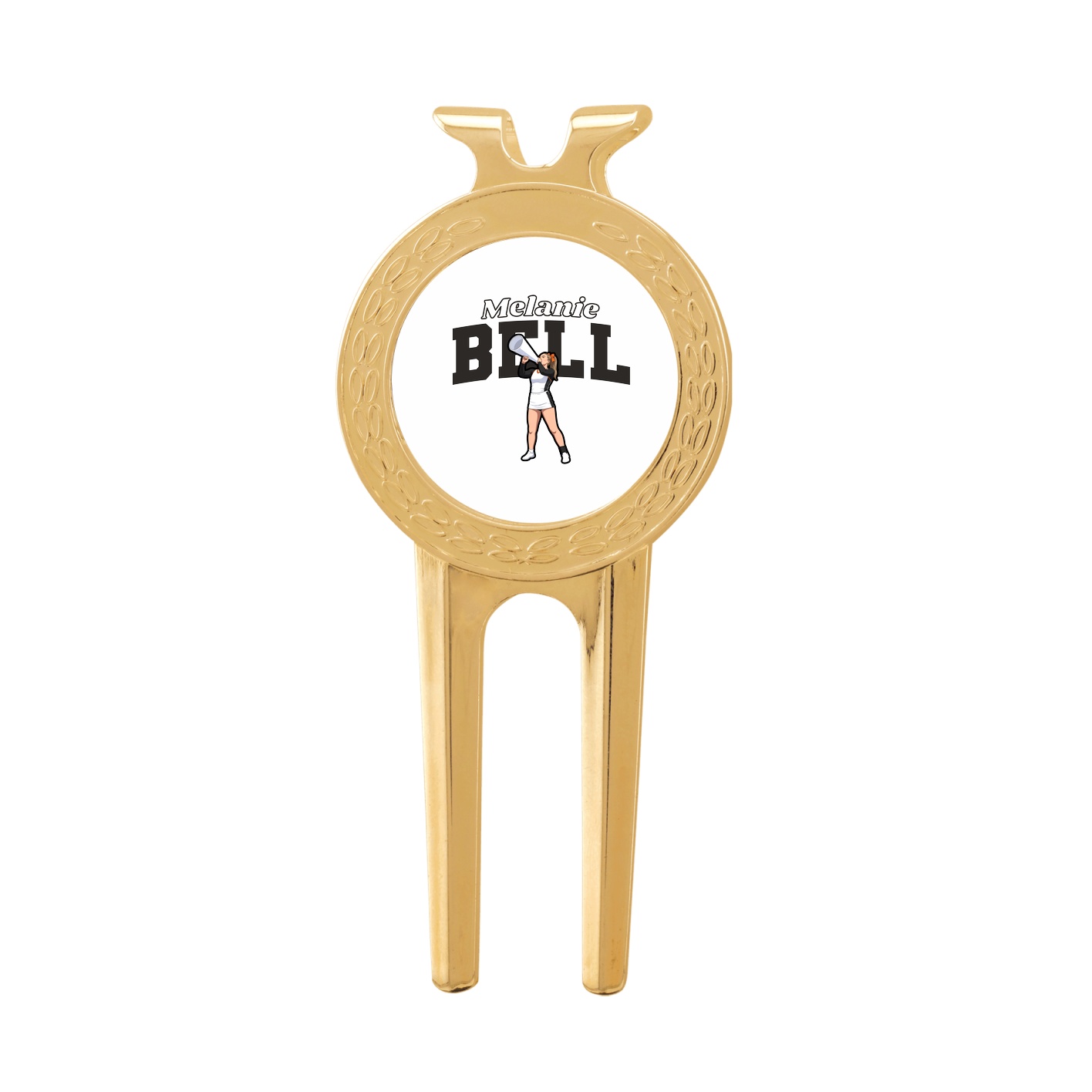 Divot Tool with Ball Marker — Name Arch in Classic