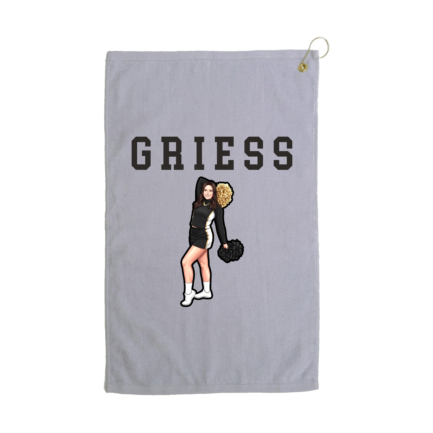 Golf Towel — Shirsey in Grey