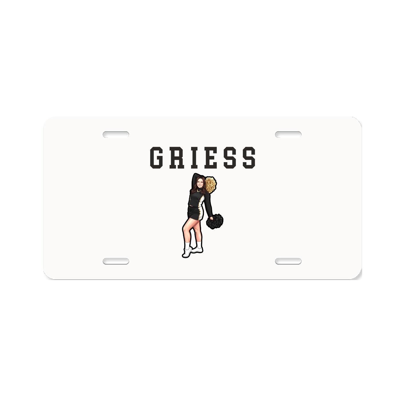 License Plate — Shirsey in Classic