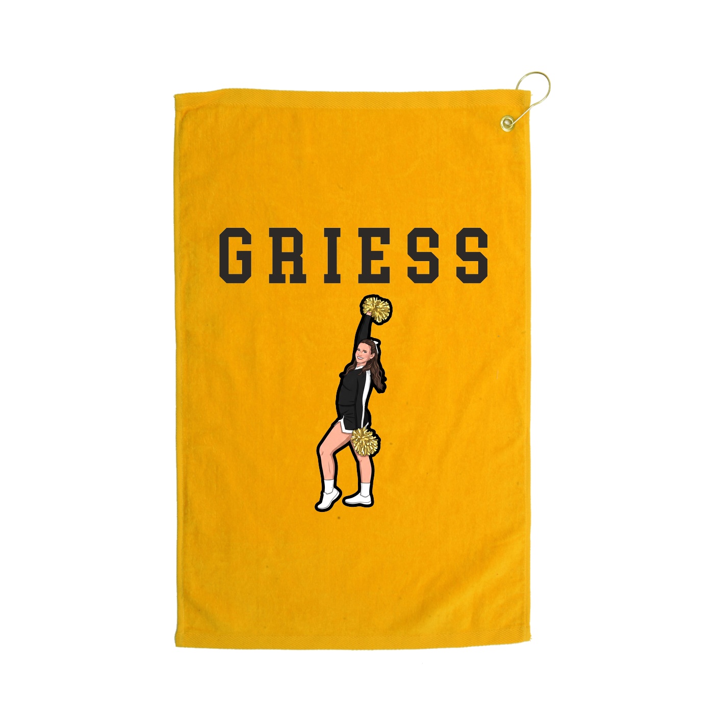 Golf Towel — Shirsey in Gold