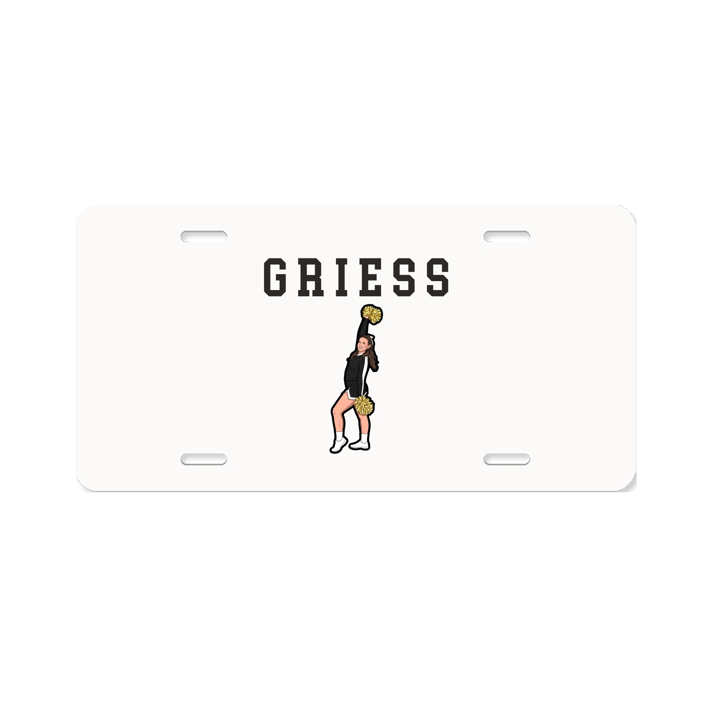 License Plate — Shirsey in Classic