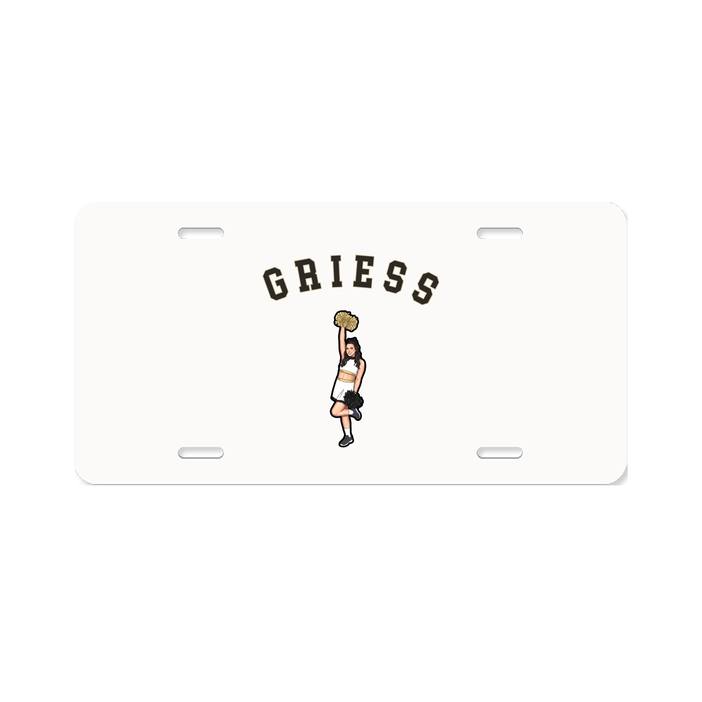 License Plate — Shirsey Arch in Classic