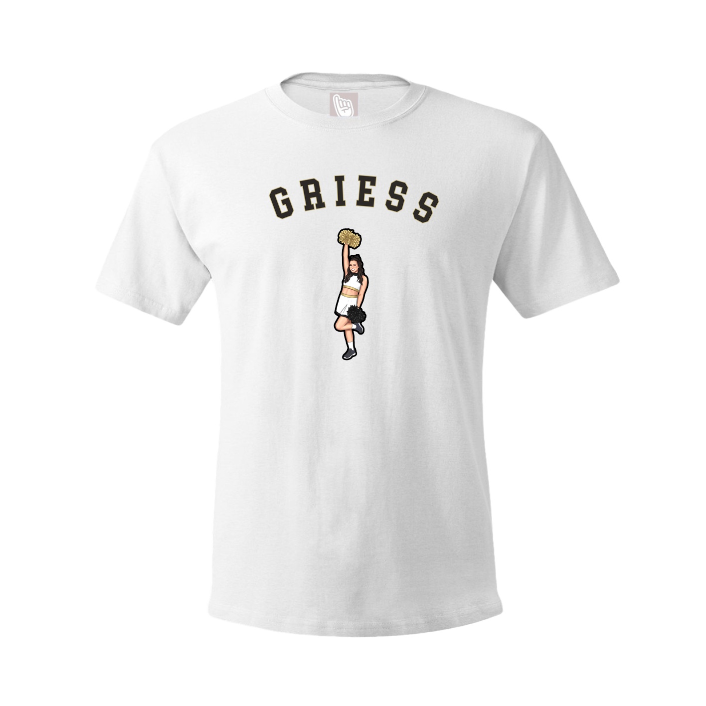 Youth Tee — Shirsey Arch in White