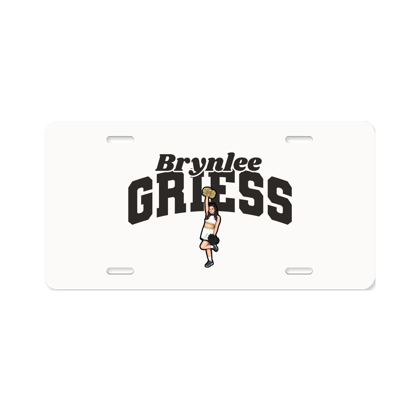 License Plate — Signature Arch in Classic