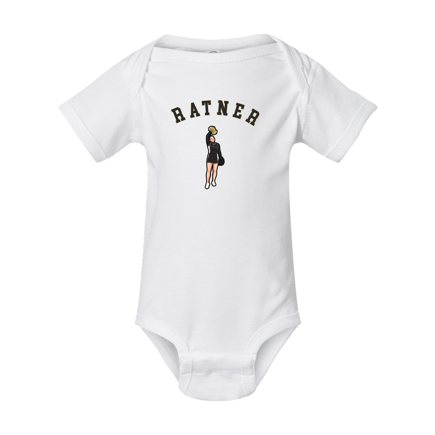 Baby Onesie — Shirsey Arch in White