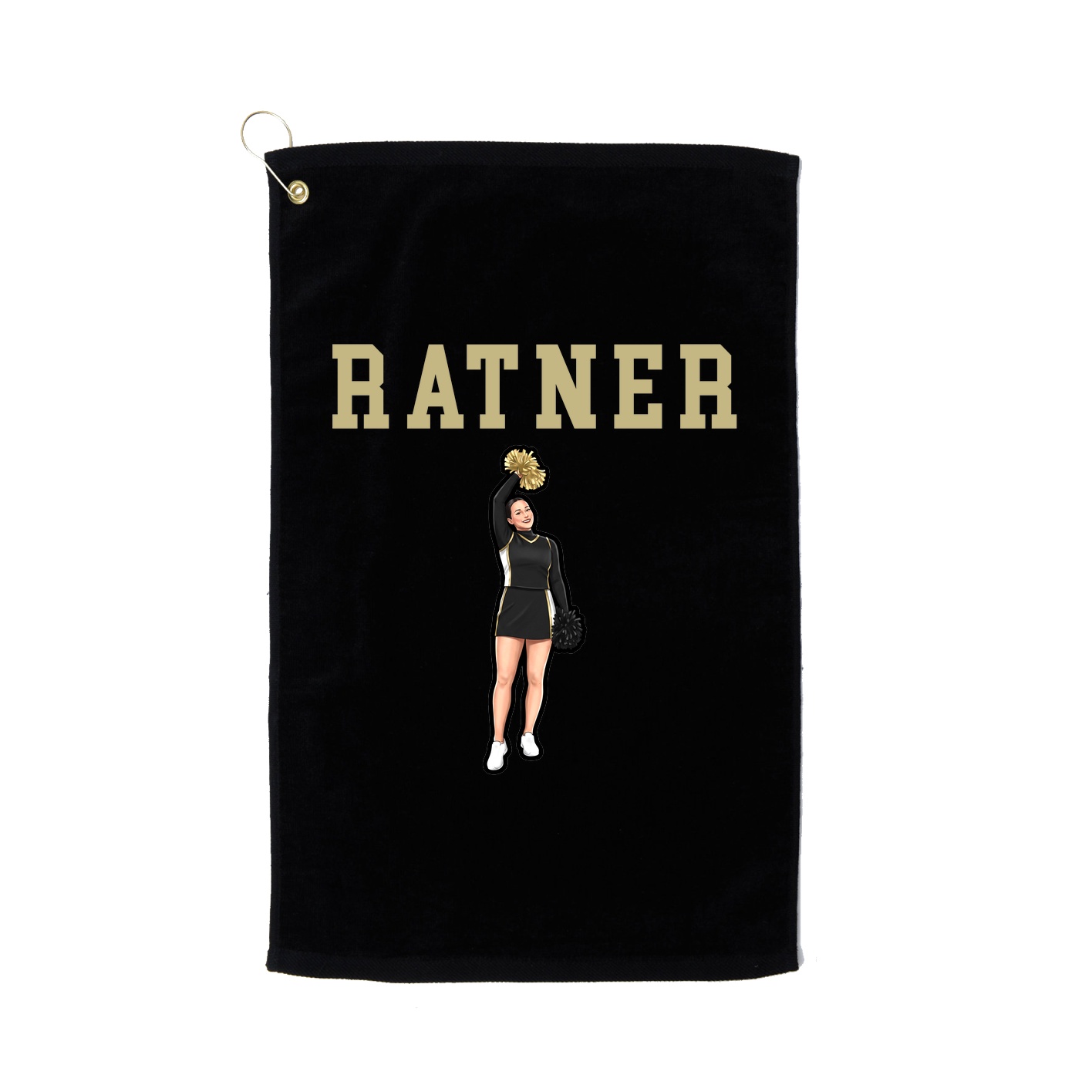 Golf Towel — Shirsey in Black