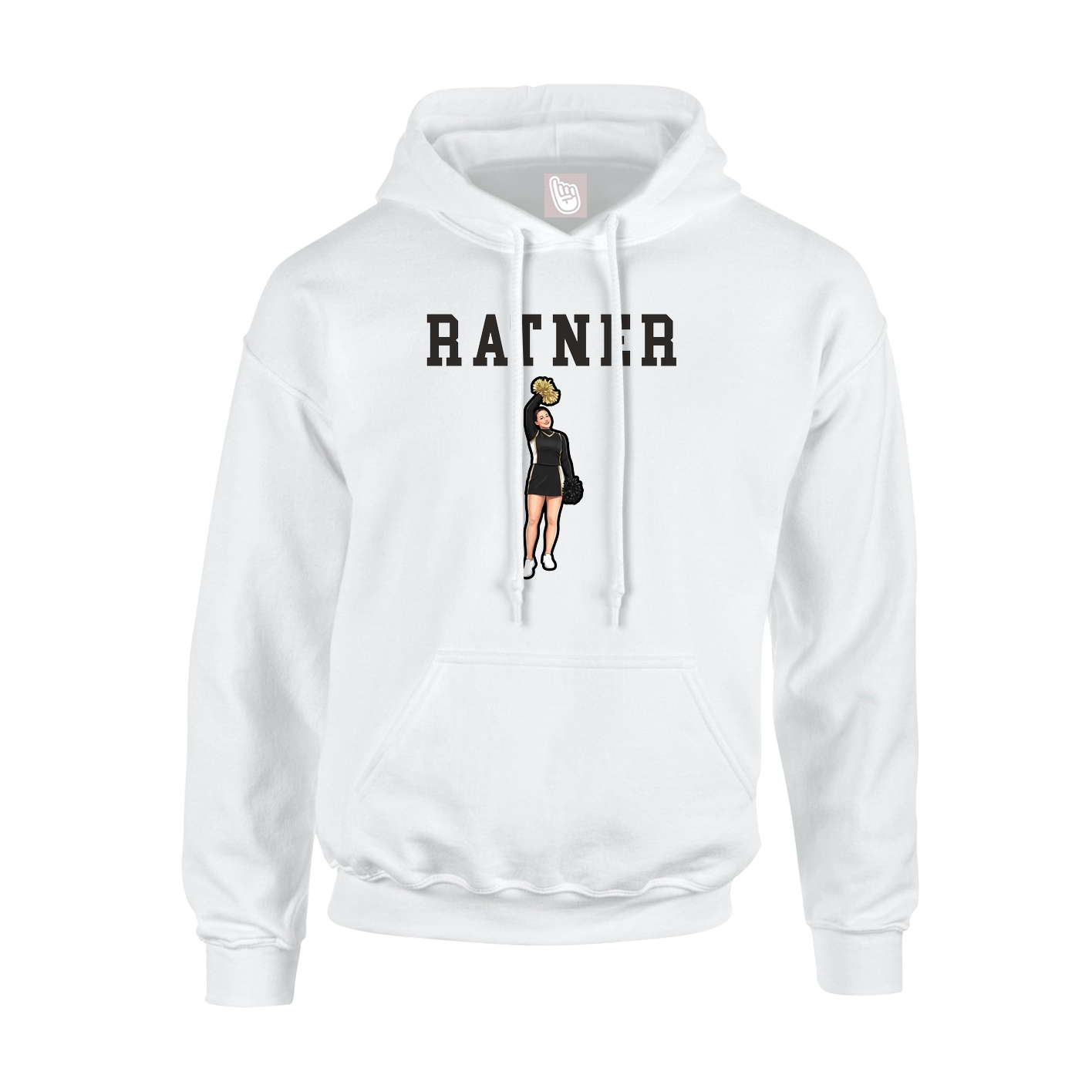 Youth Hoodie — Shirsey in White