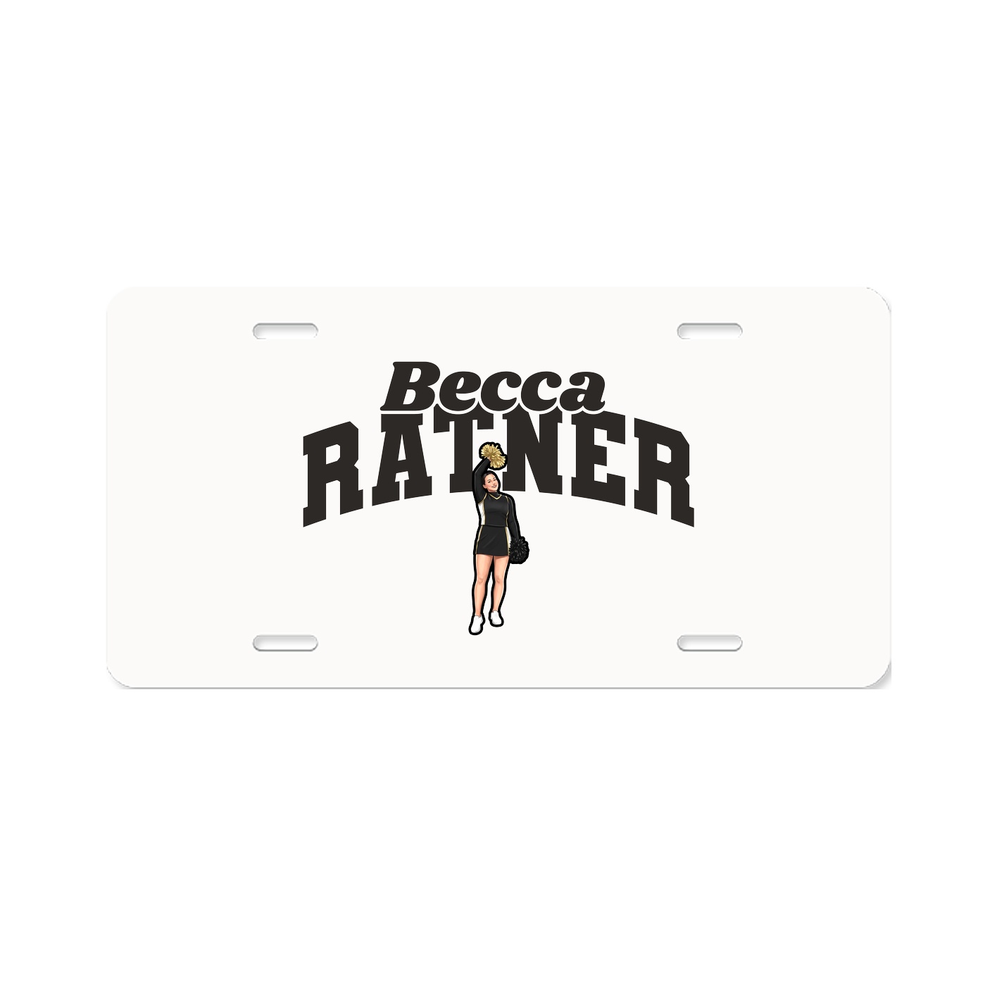 License Plate — Signature Arch in Classic