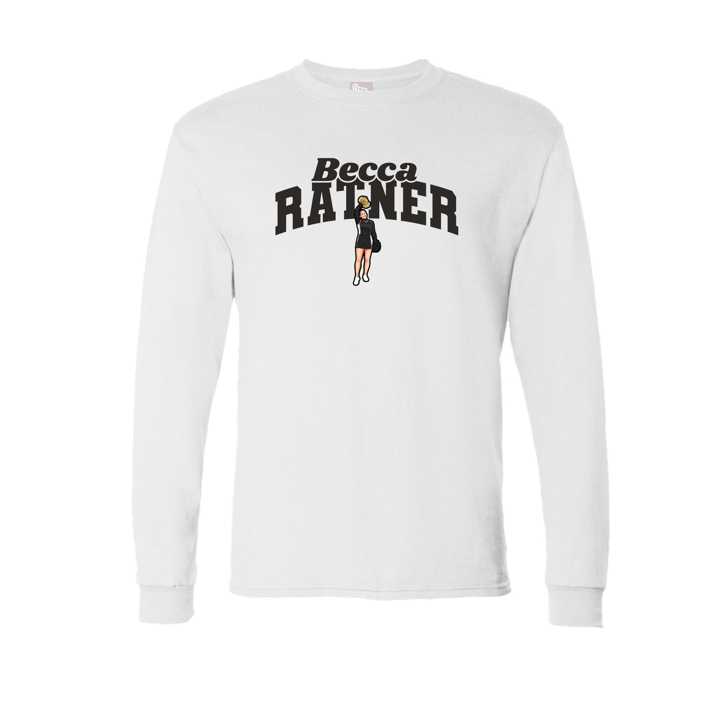 Long Sleeve Tee — Signature Arch in White