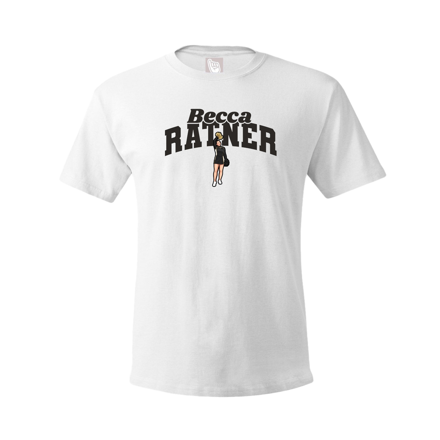 Youth Tee — Signature Arch in White