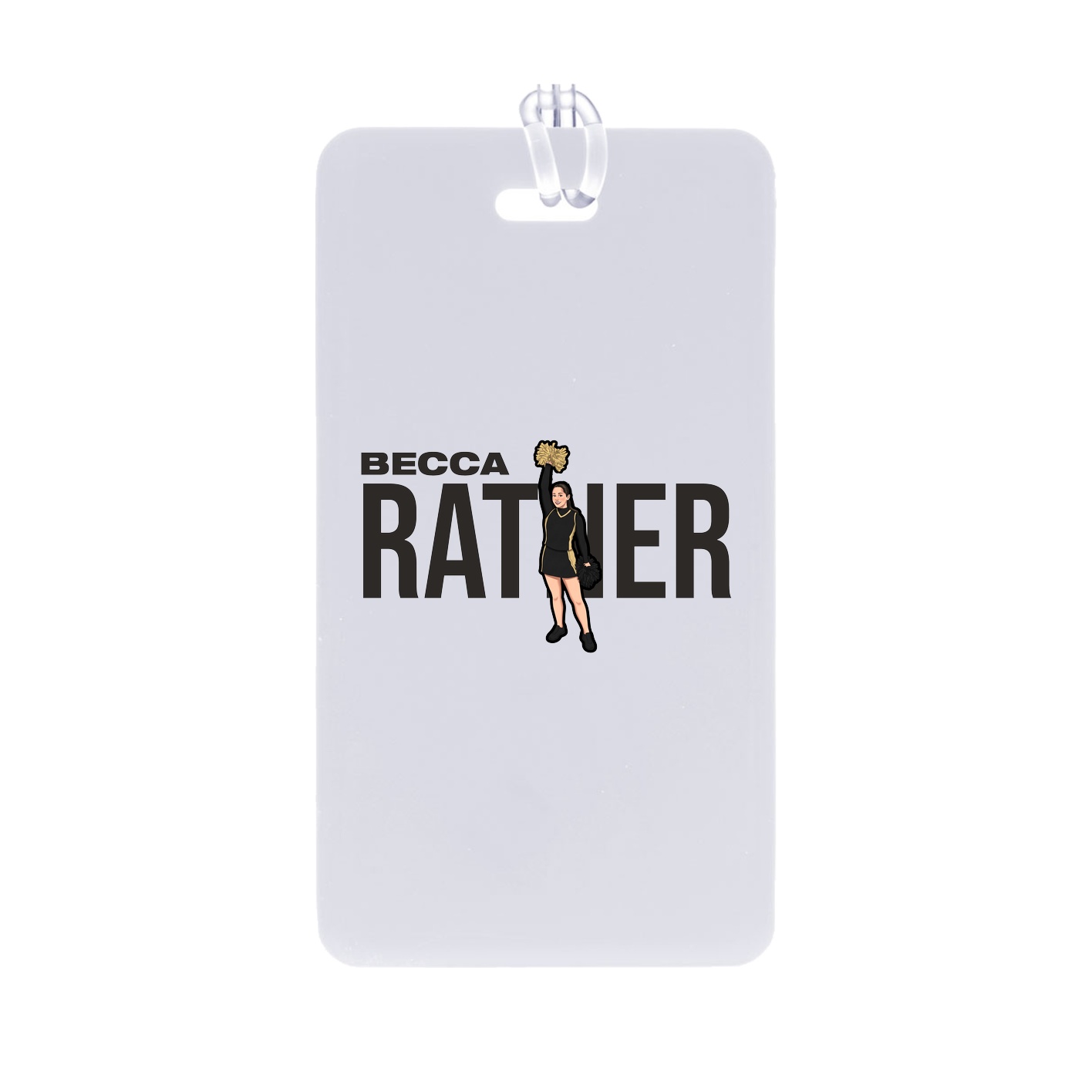 Bag Tag — Player Name in Classic