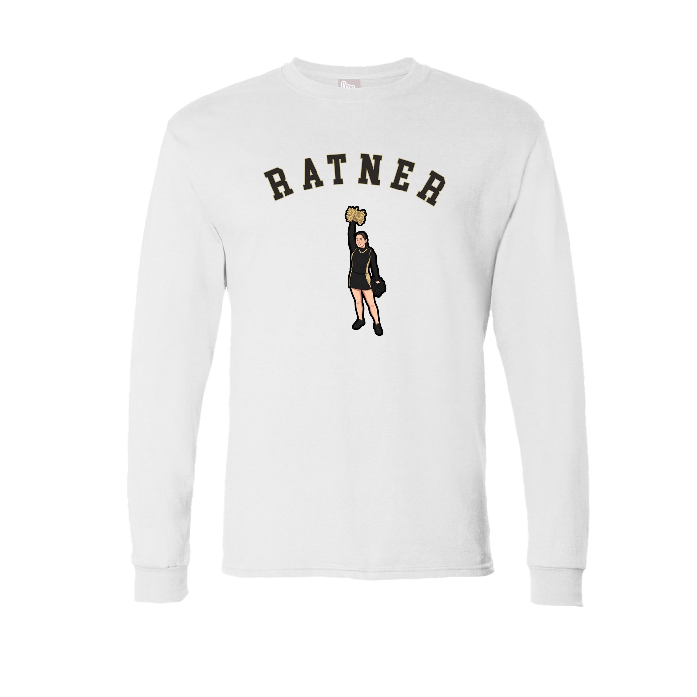 Long Sleeve Tee — Shirsey Arch in White