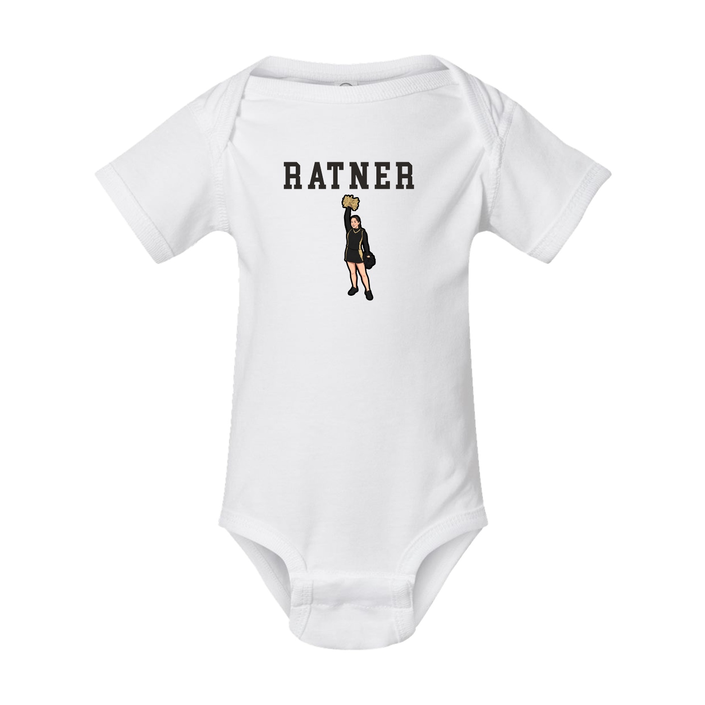 Baby Onesie — Shirsey in White