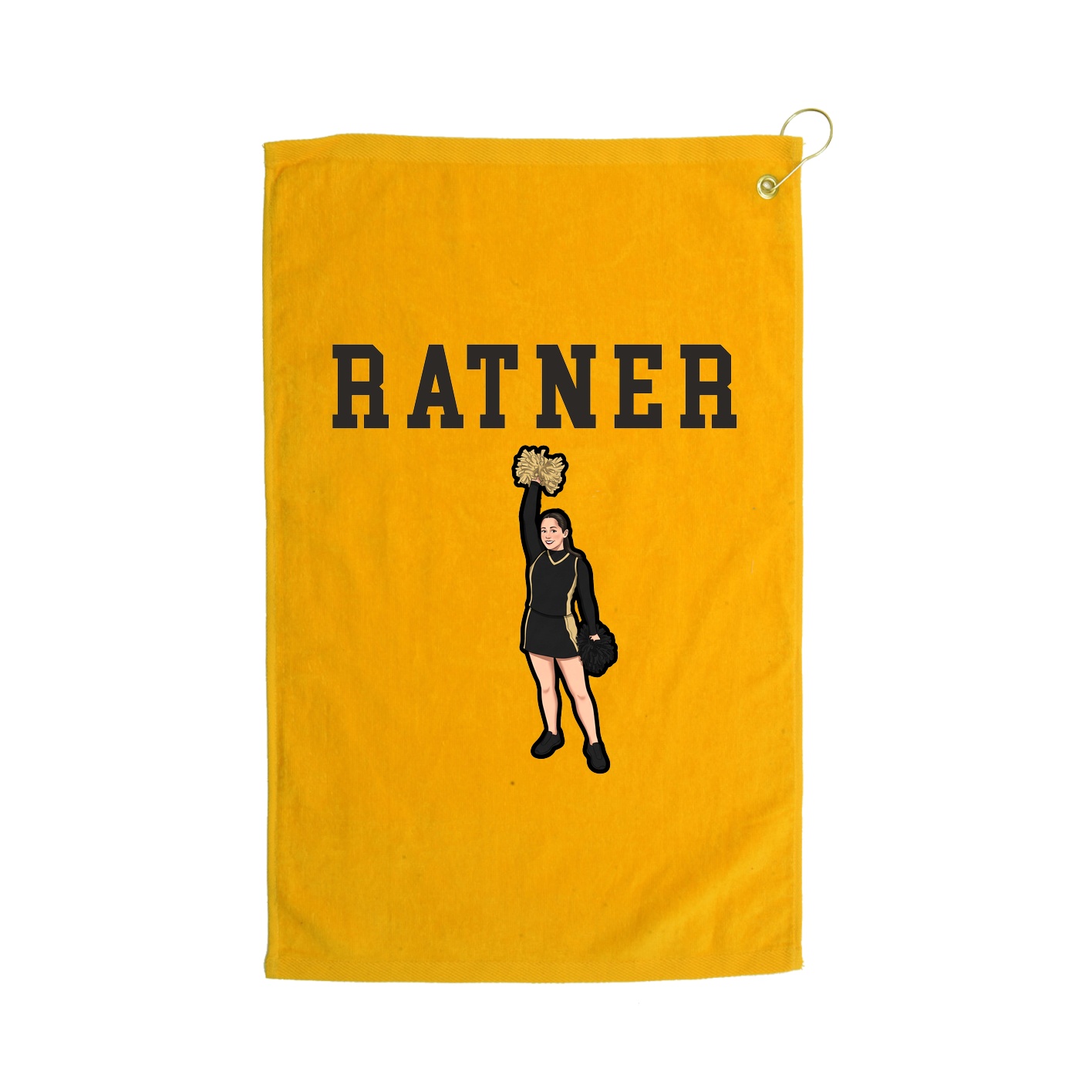 Golf Towel — Shirsey in Gold