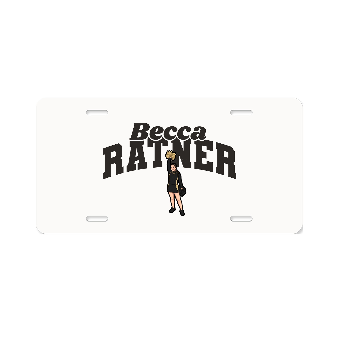 License Plate — Signature Arch in Classic
